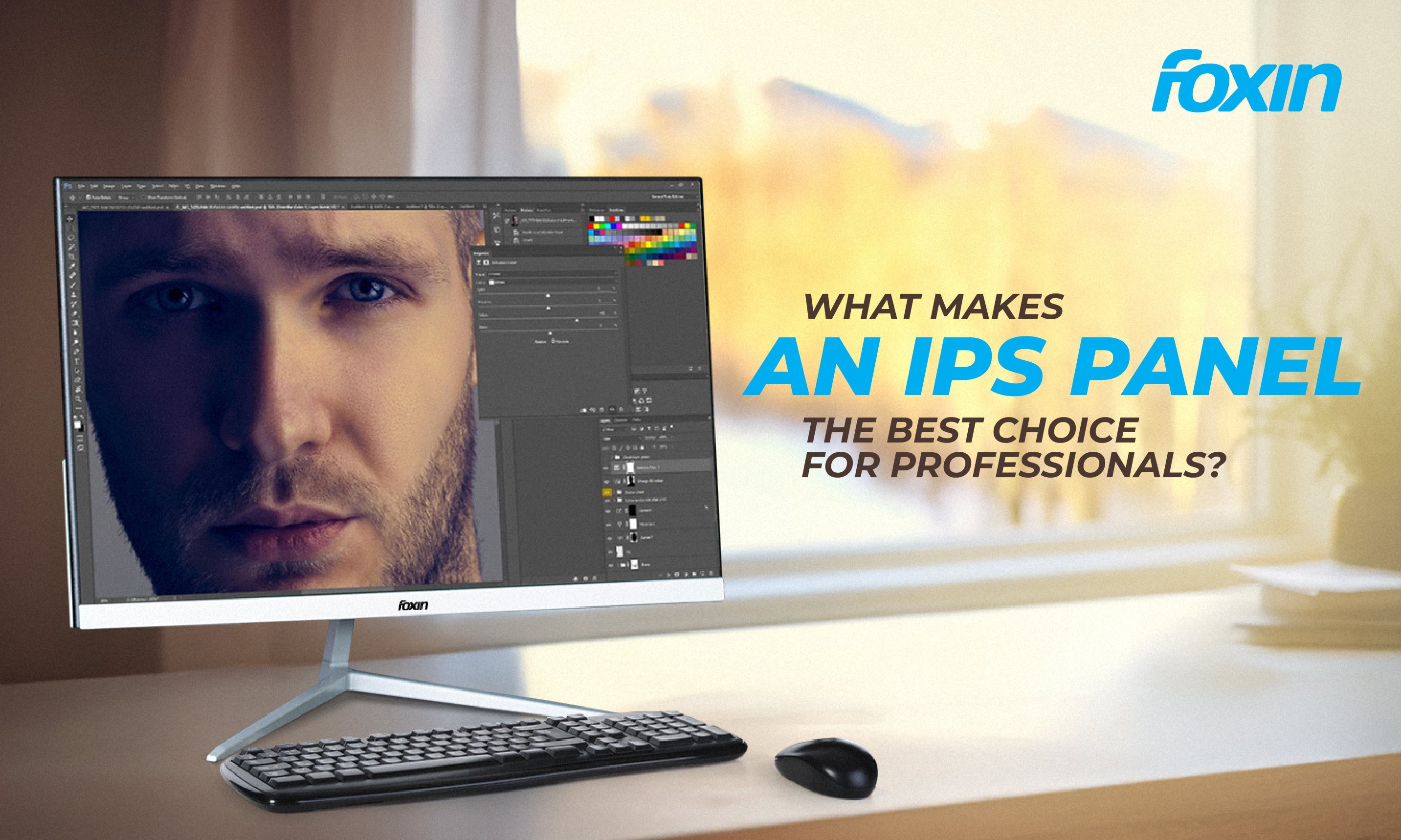 Why IPS Display Matters: Boost Productivity with Foxin Monitors