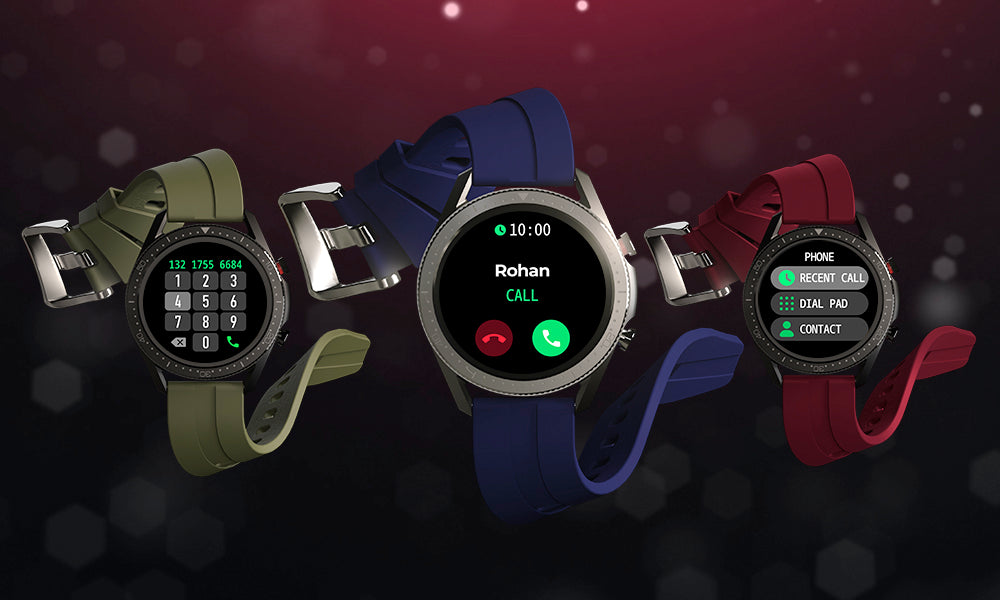 A stylish smartwatch that keeps you connected through calls - We call it a BOLD move!