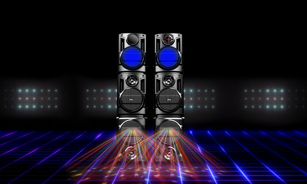 Qfx qs terminator tower hot sale speaker