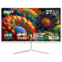 Elite 27 Inch Flat LED Monitor - White