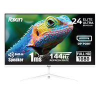 Elite Ultra 24 Inch Full HD Flat LED Monitor - White