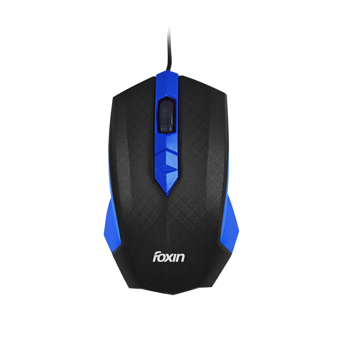 Foxin Smart Blue Wired Mouse