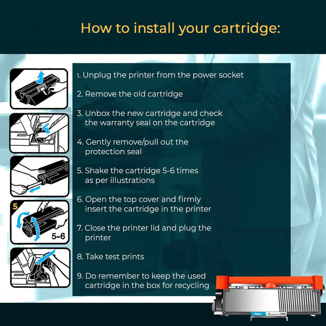 Foxin FTC 2365 Toner Cartridge