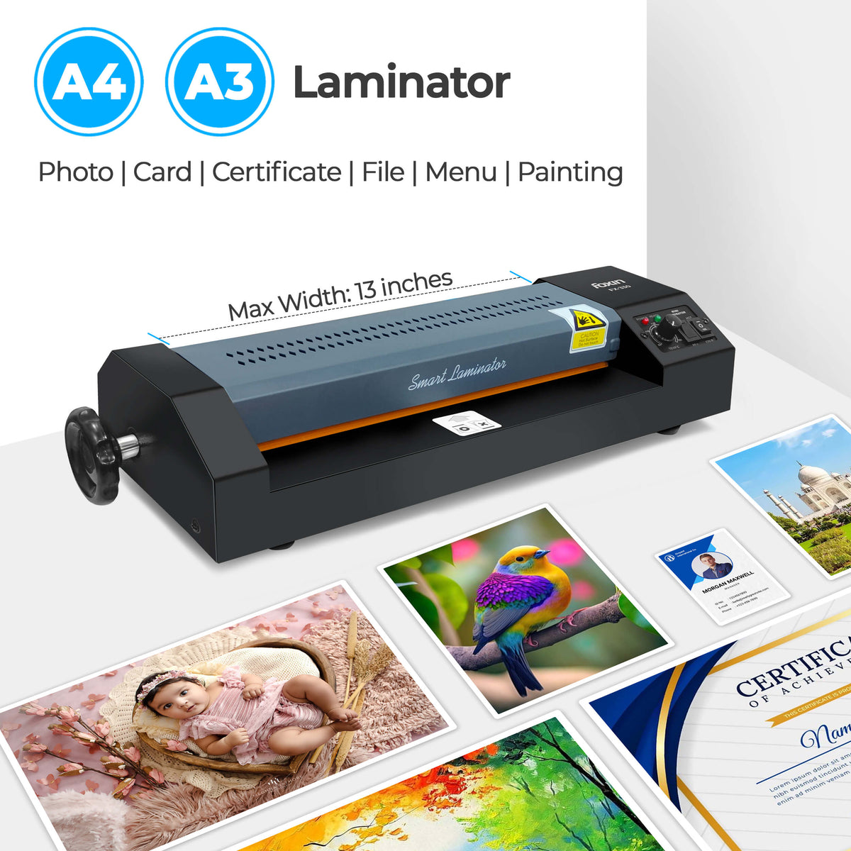 FX-330 Smart Laminator Metal Body