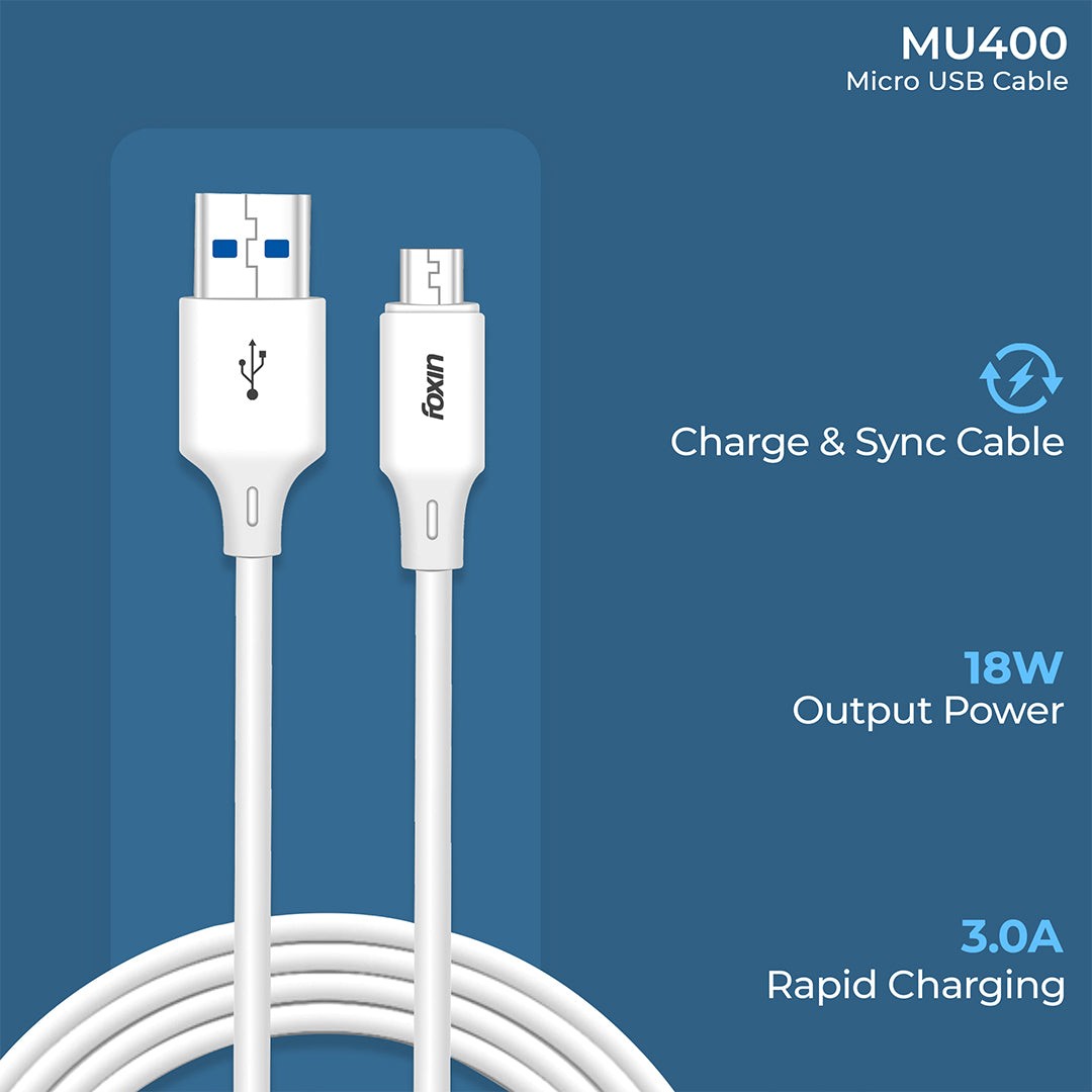 Foxin FDC-MU400 Micro USB Cable