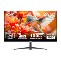 Elite 24 Inch Full HD Flat LED Monitor - Black