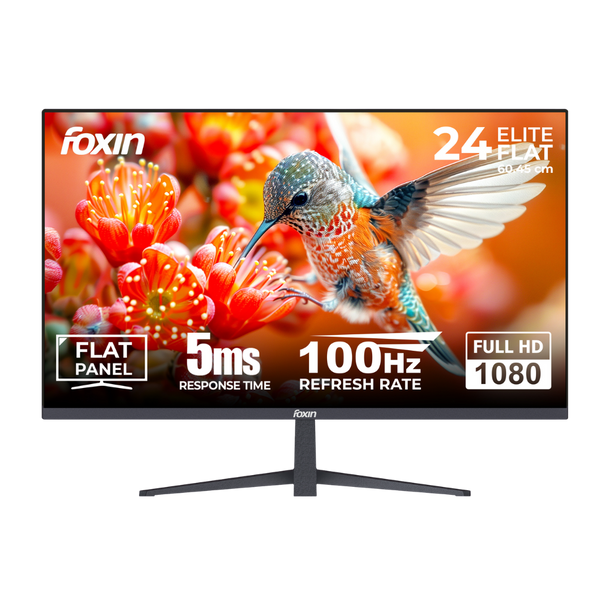 Buy Elite 24 Inch FHD Flat LED Monitor| Black
