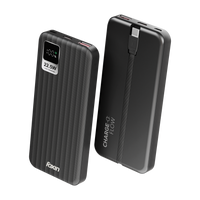 Charge Flow 10000 mAh  Power Bank - Black