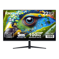 Elite 22 Inch Full HD Flat LED Monitor - Black