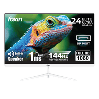 Elite Ultra 24 Inch Full HD Flat LED Monitor - White