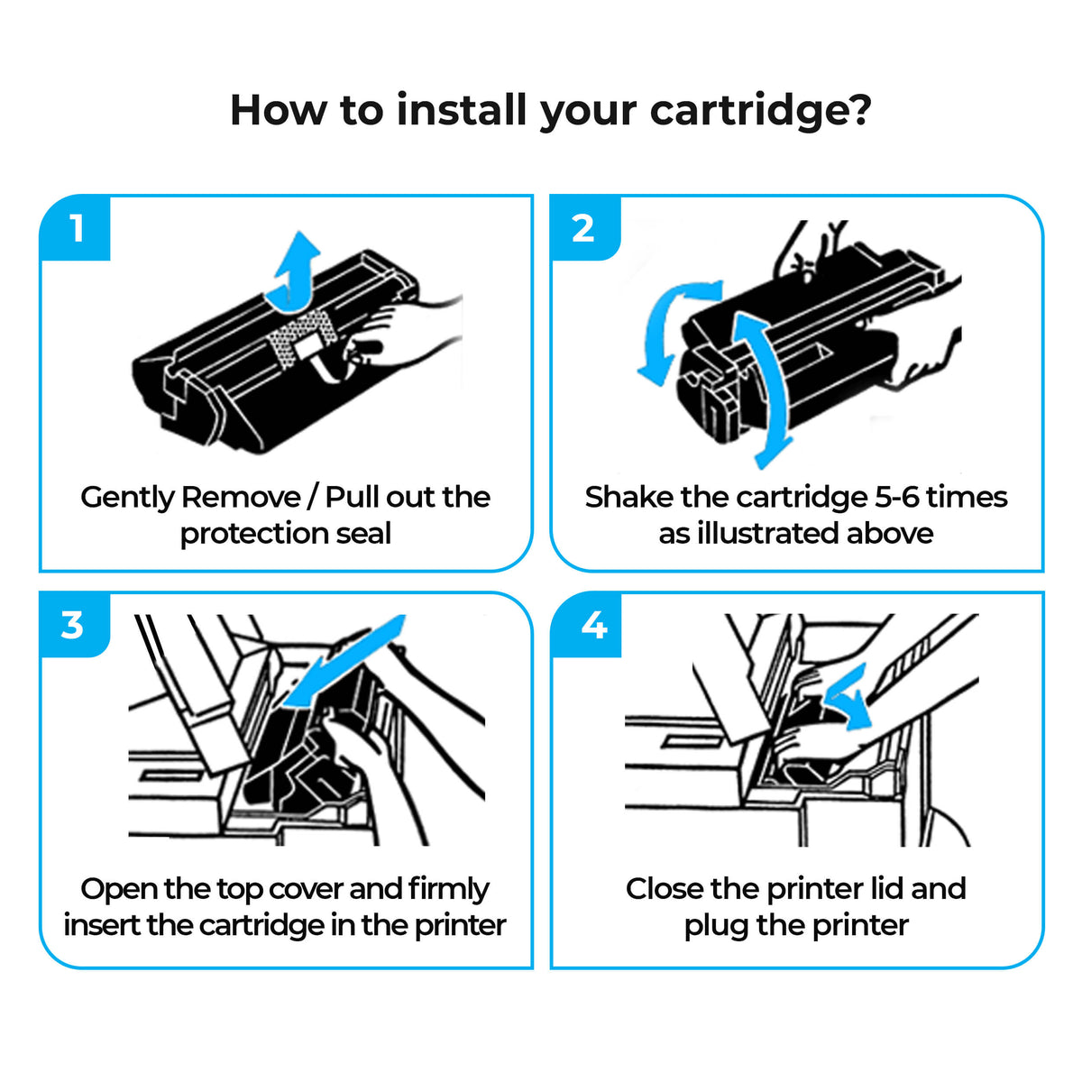 Foxin FTC 101 / 101S for MLT D101S Laser Toner Cartridge Use in  Samsung 101 ML 2161 /2162 /2163 /2164 /2165 /2165W /2166 /2166W /2168 /3401 /3405 /3400 /SF 760P /SF 761 Printers