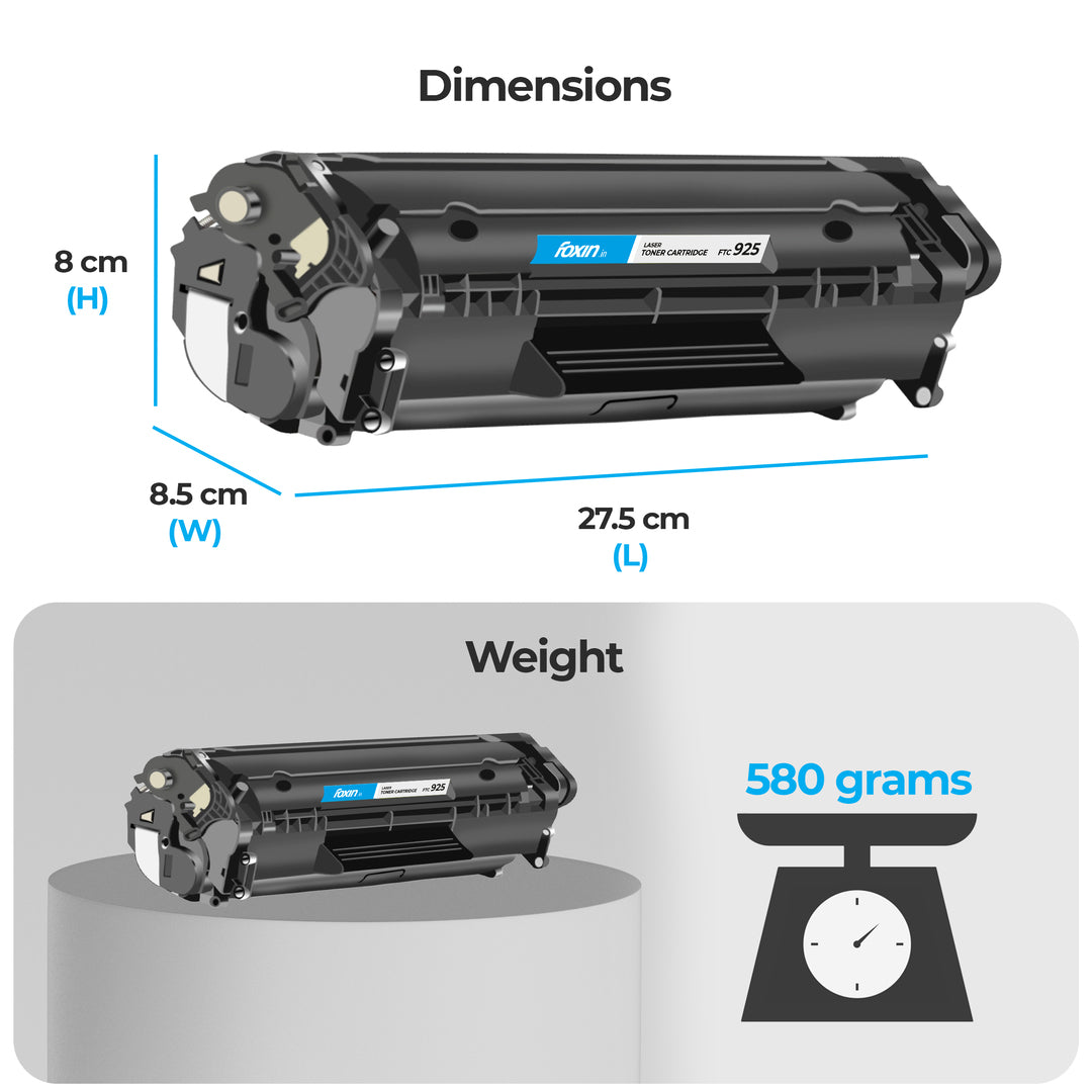 FTC 925 - Laser Cartridge for MF3010 / P1100 / P1110 / M1210 / LBP 6000