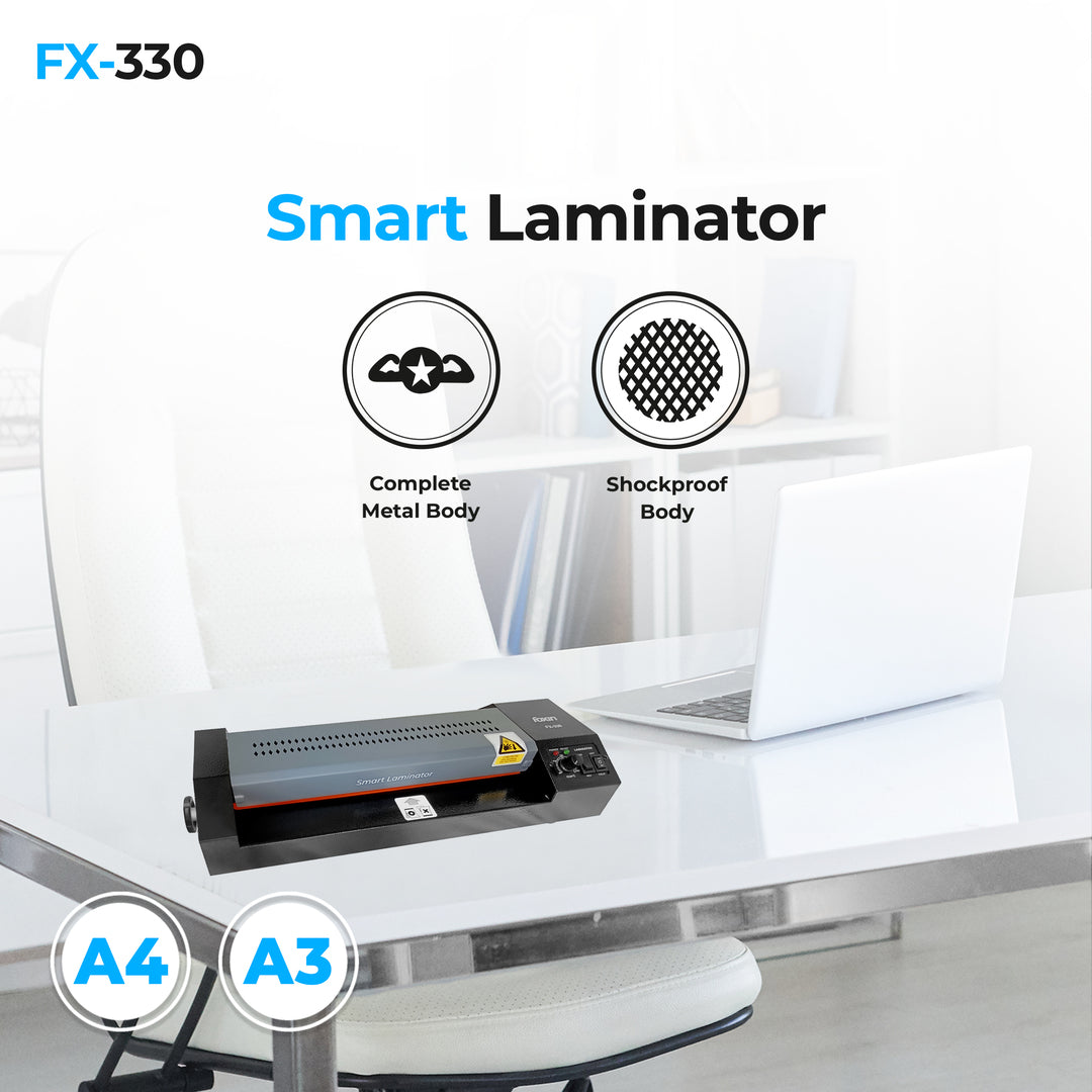 FX-330 Smart Laminator Metal Body