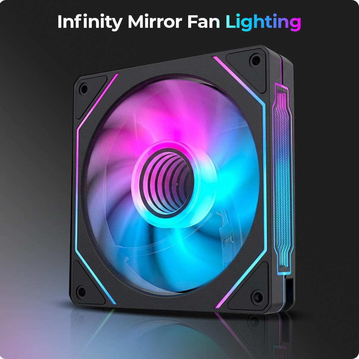 Foxin Phantom Septa Phoenix Gaming Cabinet | 7 ARGB Fans