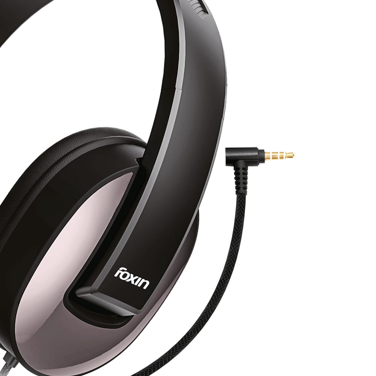 FOXIN WIRED HEADPHONE ROAR 309 GUN METAL